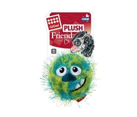 GIGwi Crazy Ball with Squeaker  -  Green
