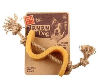 Gigwi Gum Gum Dollar with Hemp Rope