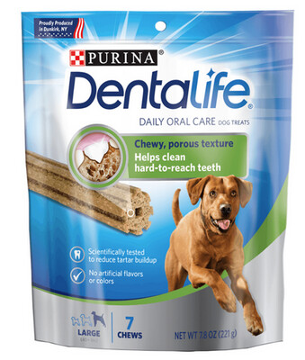 DentaLife Dog Dental Treat Large - 221 grams or 587 grams