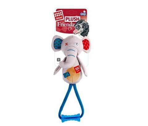 Gigwi Plush Elephant with Johnny Stick