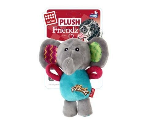 Gigwi Plush Friendz Multi Colour  -  Elephant