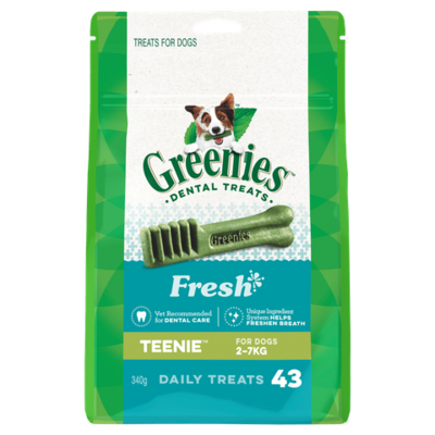 Greenies Freshmint Flavour Tennie Dog Dental Treats 43 Pieces