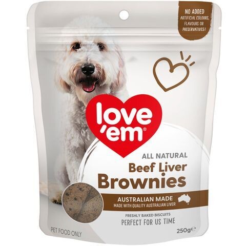 Love Em Liver Brownie  -  250 grams