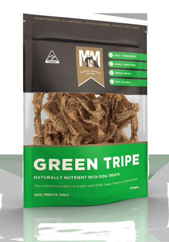 Meals For Mutts Natural Tripe Dog Treats Cold Dried  200 grams