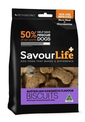 Savour Life Australian Kangaroo Flavour Biscuits   -  500 grams