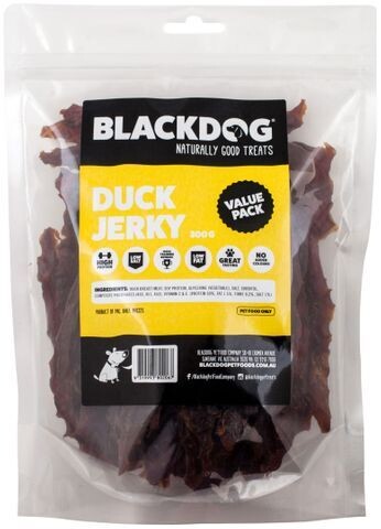 BlackDog Duck Jerky  -  300 grams