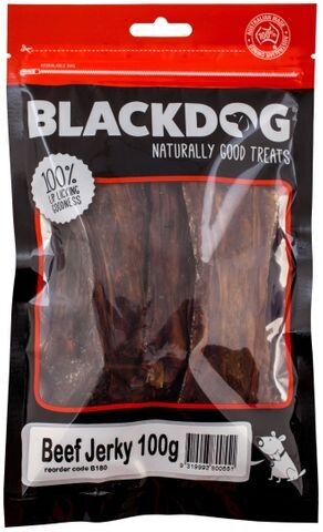 BlackDog Beef Jerky  - 100 grams  or  500 grams