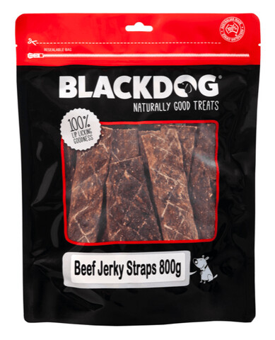 BlackDog Beef Jerky Straps  -   800 grams