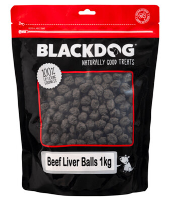 BlackDog Beef Liver Balls  - 180 grams