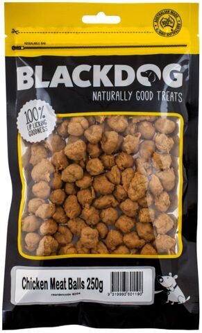 BlackDog Chicken Meat Balls  -  180 grams or 1 kg
