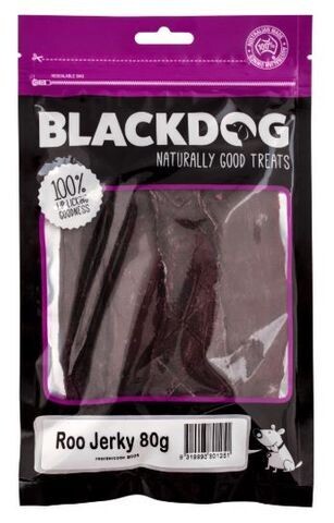 BlackDog Roo Jerky   - 80 grams  or  600 grams