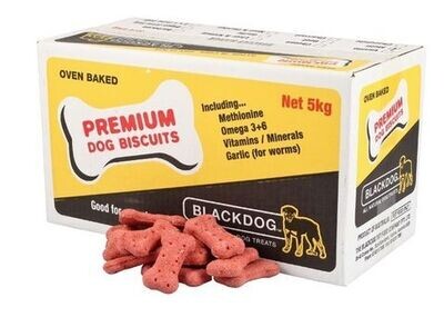 BlackDog  Biscuits   5 kg - Beef , Cheese , Chicken , Double Cheese & Bacon, Multi , Peanut Butter