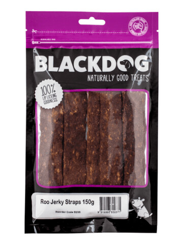 BlackDog Roo Jerky Straps  - 150 grams  or  800 grams