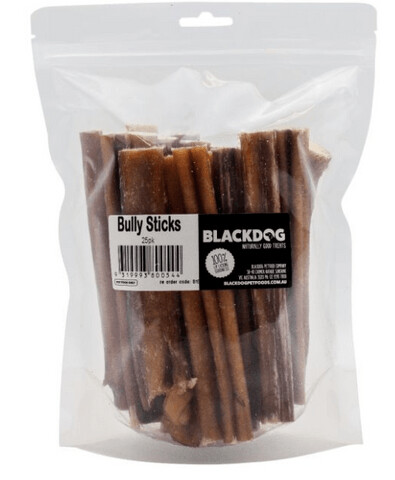 BlackDog Bully Sticks   -  25 pack