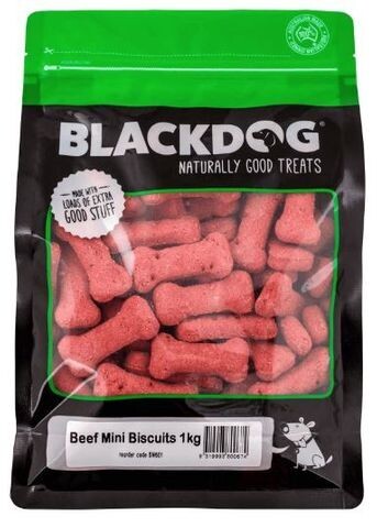 BlackDog Mini Beef Biscuits   1 kg