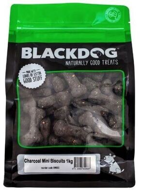 BlackDog Mini Charcoal Biscuits   1 kg
