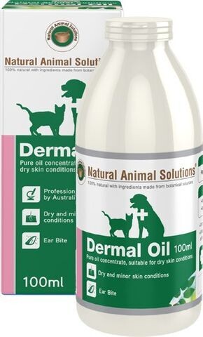 Natural Animal Solutions Dermal Oil  100 ml