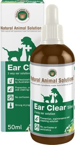Natural Animal Solutions Ear Clear  50 ml