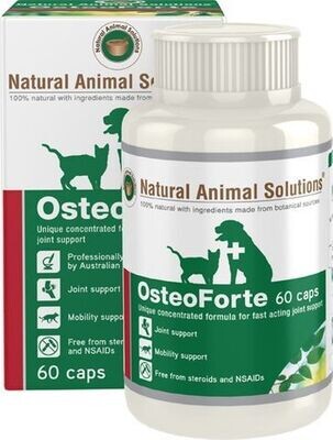 Natural Animal Solutions Osteoforte - 60 capsules