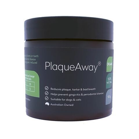 PlaqueAway for Dogs & Cats  -  50 grams or 100 grams