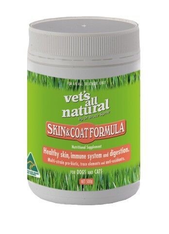 Vet's All Natural Skin & Coat Formula   500 grams