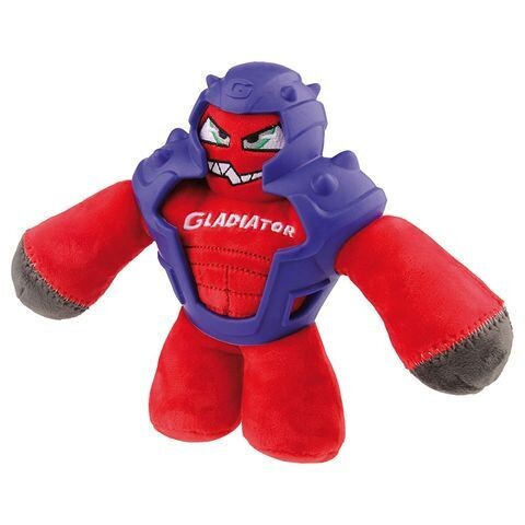 Gigwi Gladiator Plush TPR Red   Medium
