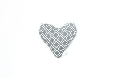 Mog & Bone Soft Toy Heart Shape - Various Patterns