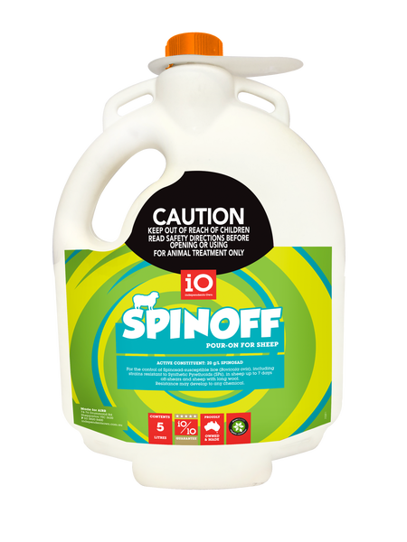 iO Spinoff for Sheep  5 litres & 20 litres