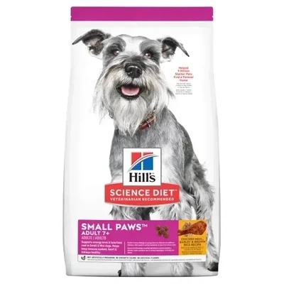 Hill's Science Diet Adult Mature Small Paws dog food  -  1.5 kg