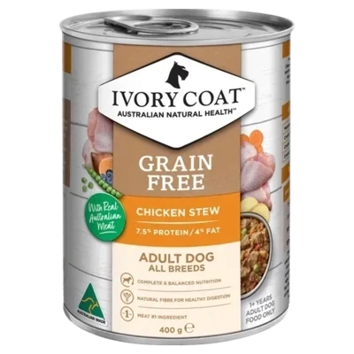 Ivory Coat Adult Chicken Stew with Coconut Oil 12 x 400 grams