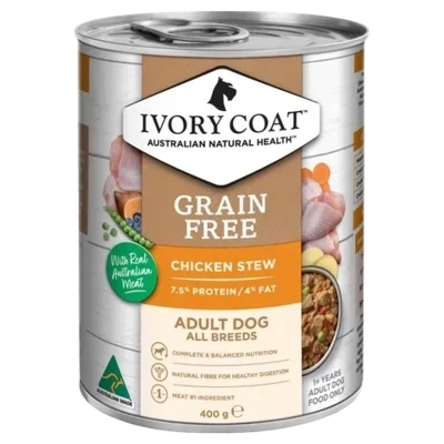 Ivory Coat Adult Chicken Stew with Coconut Oil   12 x 400 grams