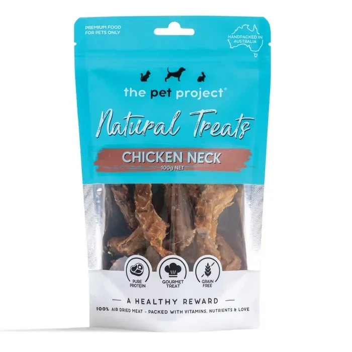 The Pet Project Chicken Necks  100 grams