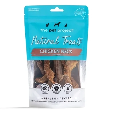 The Pet Project Chicken Necks  100 grams