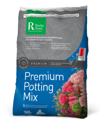 Rocky Point Premium Potting Mix 30 litres or 60 litres