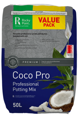 Rocky Point Coco Pro Professional Potting Mix 50 litres
