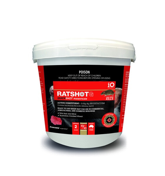 iO Ratshot QuickShot Grain  -  2 kg or 15 kg
