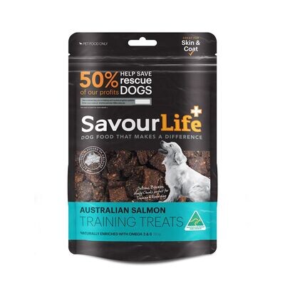 SavourLife Australian Salmon Training Treats For Dogs 150 grams