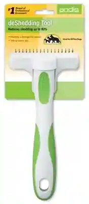 Andis Deshedding Tool White Lime Green