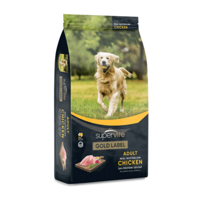 Supervite Gold Label Adult Chicken  3 kg or 20 kg