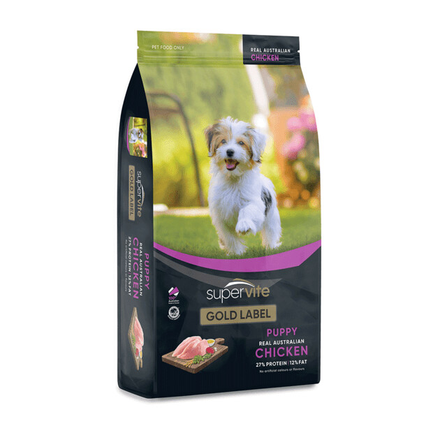 Supervite Gold Label Puppy with Chicken 3 kg , 7.5 kg  or  20 kg