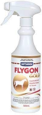 Vetsense Flygon Gold for Horses  500 ml or 5 litres