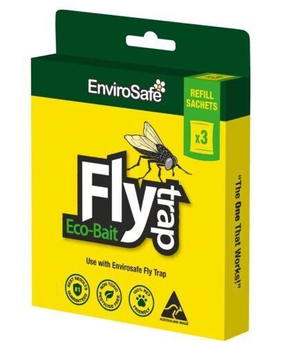 Envirosafe Fly Bait Replacement Suit Jumbo Trap - 3 or 18