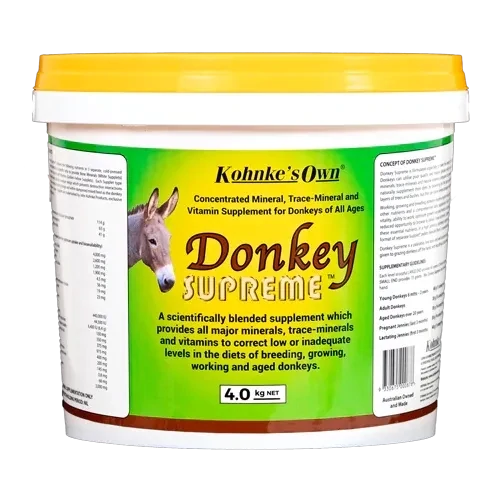 Kohnke's Own Donkey Supreme  -  4 kg