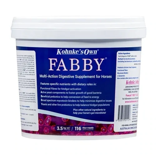 Kohnke's Own Fabby   -  3.5 kg