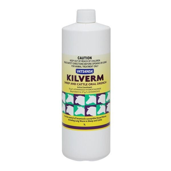 Kilverm Sheep & Cattle   1 litre and 5 litres