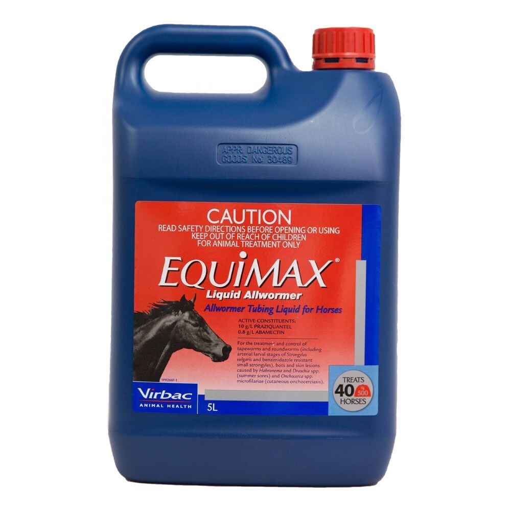 Virbac Equimax Liquid All Wormer   5 litres