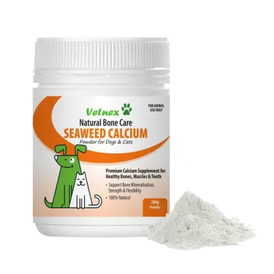Vetnex Seaweed Calcium Powder for Dogs & Cats 200 grams