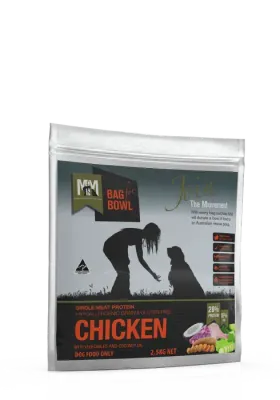 Meals For Mutts Chicken Gluten Grain Free Adult Dog Food  -  2.5 kg