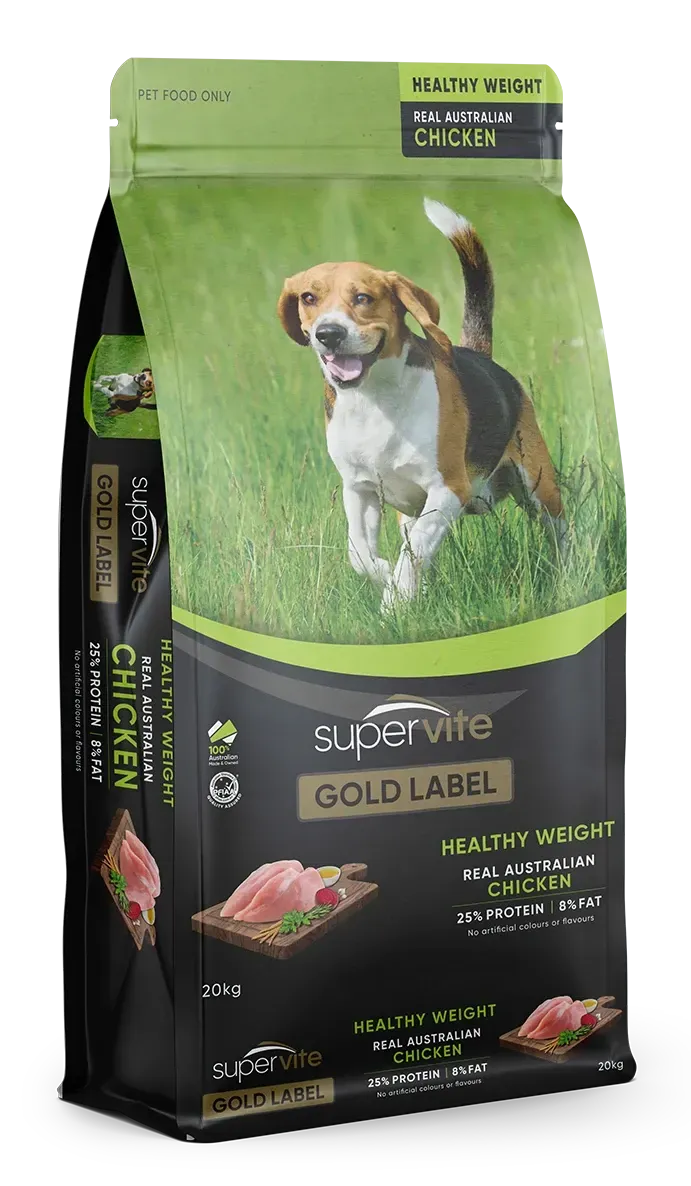 Supervite  Gold Label Healthy Weight Chicken  3 kg or 20 kg