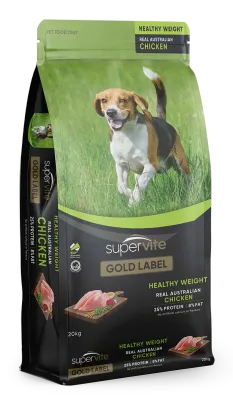 Supervite  Gold Label Healthy Weight Chicken  3 kg or 20 kg